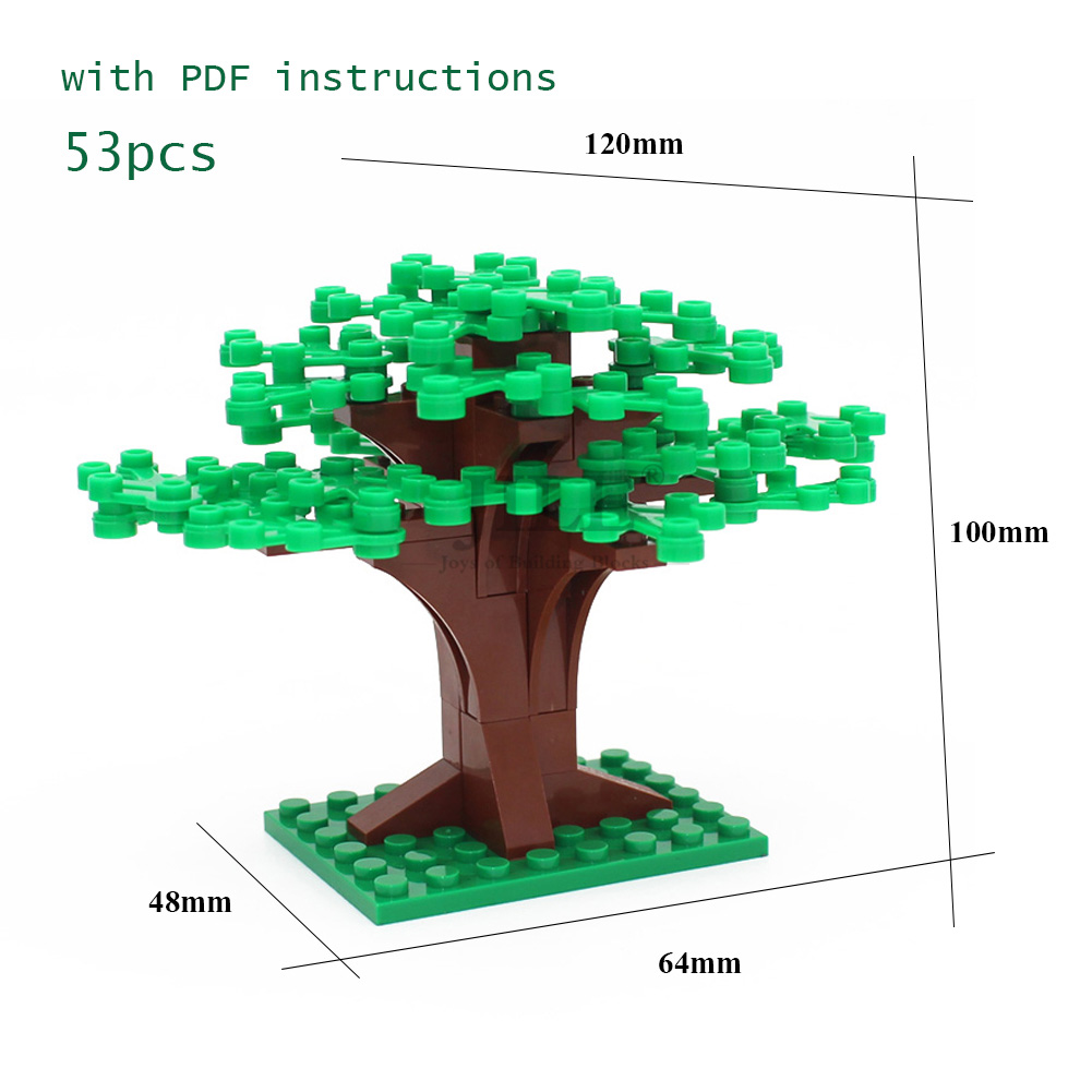 Moc DIY 정원 식물 작은 나무 9 색 안뜰 Enl - Bonsai Garden Lego 리뷰 및 가격