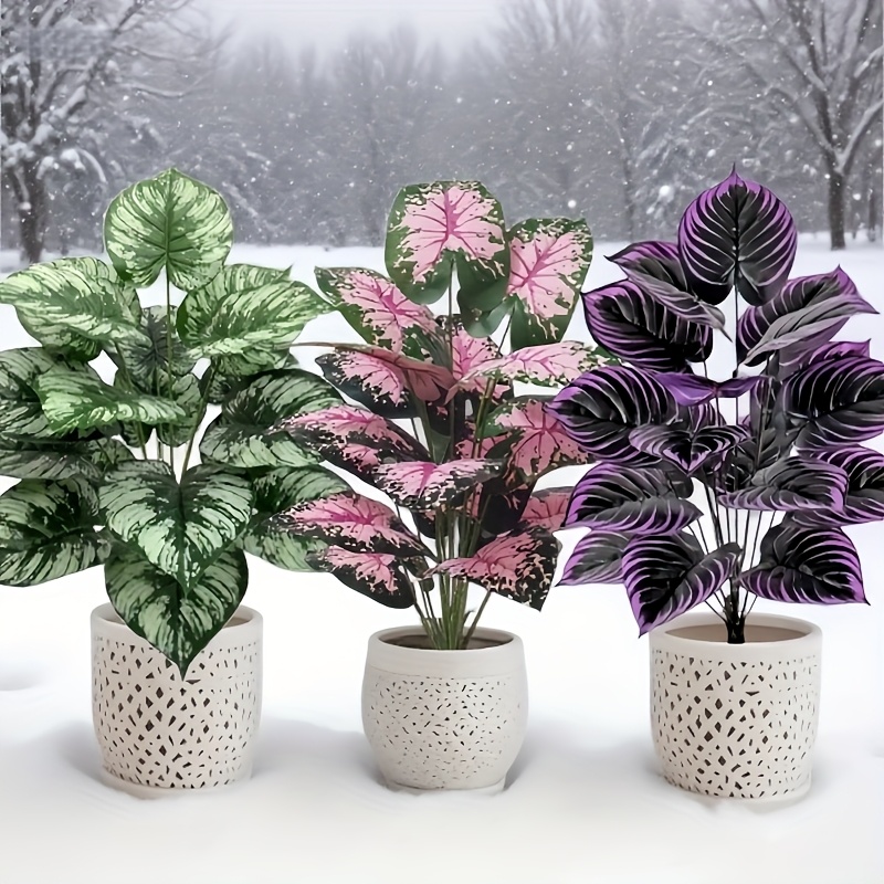 3pcs 60cm 대형 인공 녹색 식물 세트 정원 장식 - Bonsai Garden Home 리뷰 및 가격