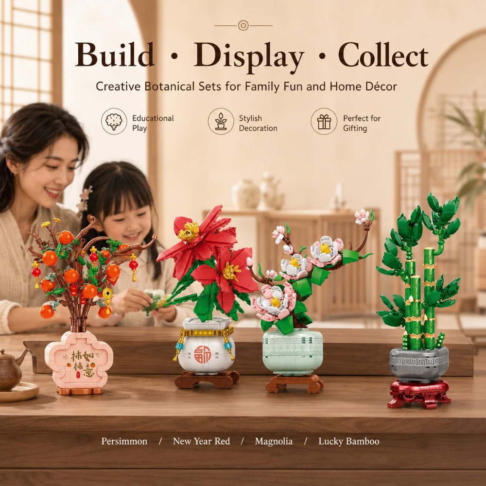 난초 빌딩 블록 꽃 꽃다발 분재 식물 모델 장식품 절묘 - Bonsai Garden Lego 리뷰 및 가격