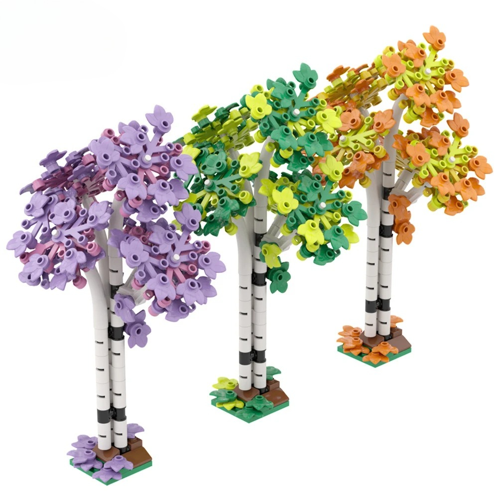 152PCS MOC 빌딩 블록 정원 농장 장면 포플러  - Bonsai Garden Lego 리뷰 및 가격
