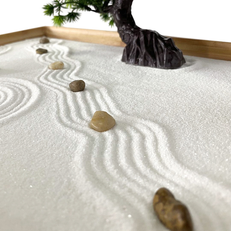 백사장, 인공 분재 나무, 바위, 갈퀴 선물 모래 키트 - Bonsai Zen Garden Kit 리뷰 및 가격