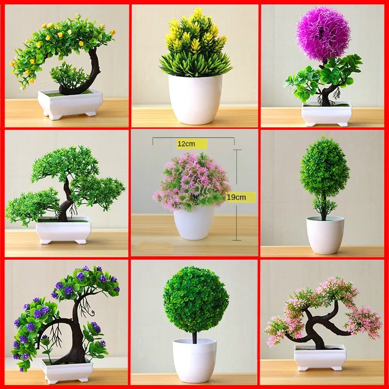 인공 소형 나무 화분 식물 가짜 분재 식물 테이블 시뮬 - Bonsai Garden Home 리뷰 및 가격