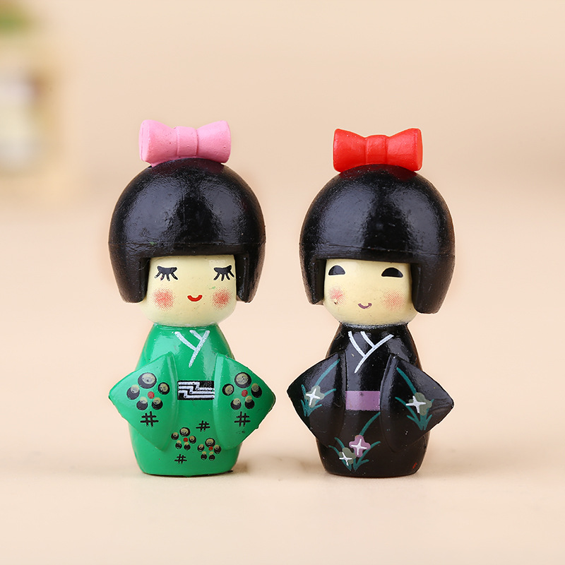 새로운 일본 귀여운 소녀 피규어 분재 장식 미니 홈 데 - Bonsai Garden In Japan 리뷰 및 가격